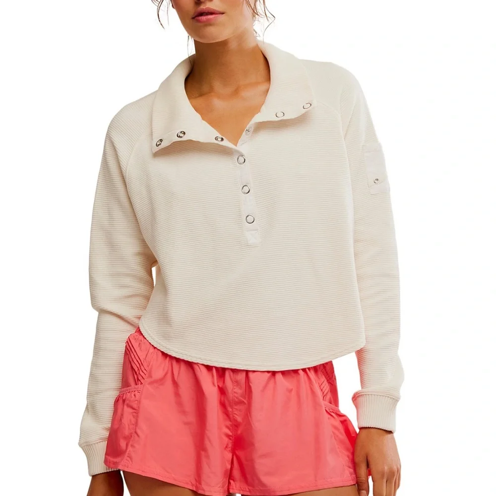 FP Movement Henley Style LS Tee Sz S - Picture 1 of 10